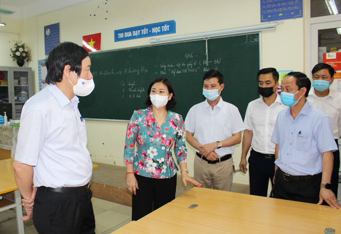 Xây dựng kịch bản chi tiết cho các điểm thi, chấp hành nghiêm ngặt quy định phòng, chống dịch